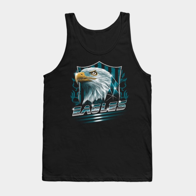 Fly Eagles Fly Tank Top by Vincent Trinidad Art